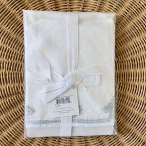 NEW Serena & Lily Brookside Standard Pillow Sham-Sky Blue